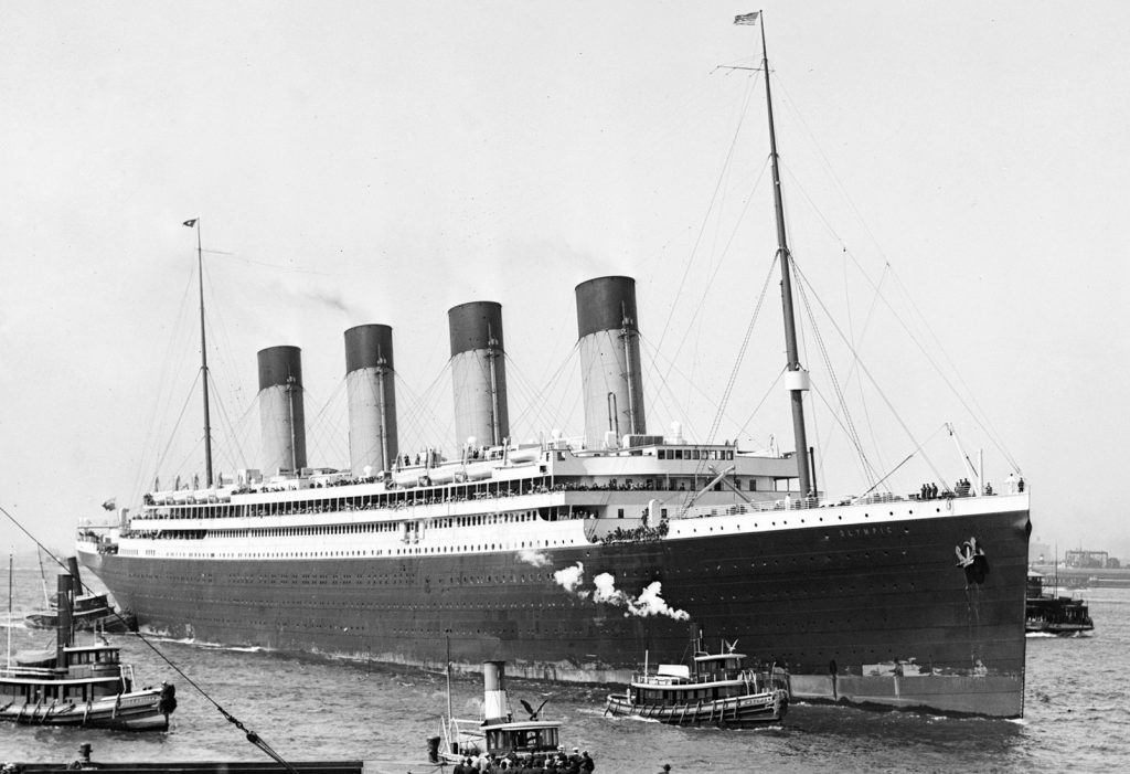 RMD Olympic, the flagship of the White Star line
